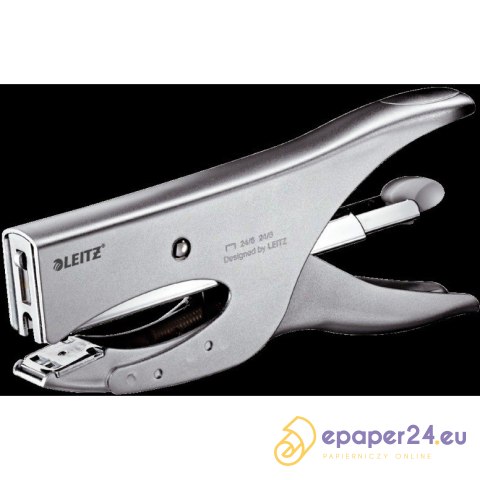 ZSZYWACZ LEITZ NOŻYCOWY 5549 METALICZNY SREBRNY ZSZYWACZ LEITZ NOŻYCOWY 5549 METALICZNY SREBRNY