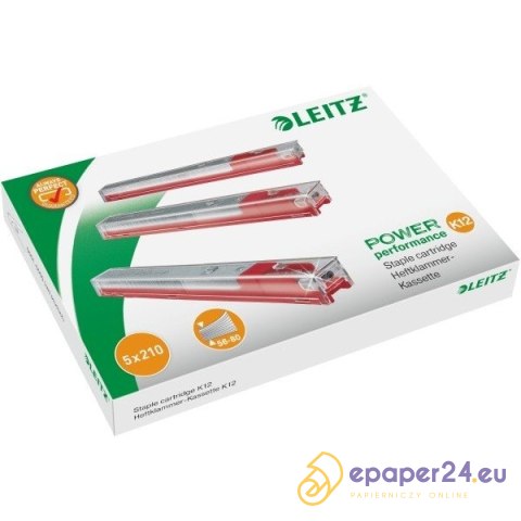 ZSZYWKI LEITZ MAGAZYNEK K12 (5x210) ZSZYWKI LEITZ MAGAZYNEK K12 (5x210)