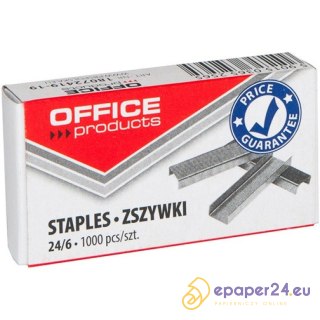 Zszywki Office Products 24/6 (1000)