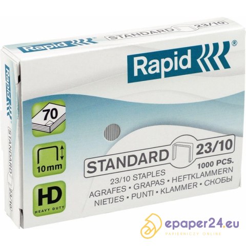 ZSZYWKI RAPID STANDARD 23/10 (1000) ZSZYWKI RAPID STANDARD 23/10 (1000)