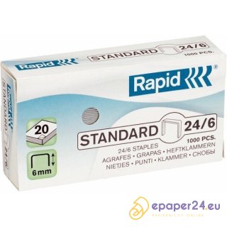 ZSZYWKI RAPID STANDARD 24/6 (1000)