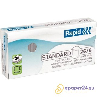 ZSZYWKI RAPID STANDARD 26/6 (5000)
