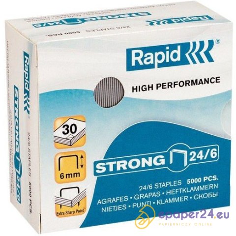 ZSZYWKI RAPID STRONG 24/6 (5000) ZSZYWKI RAPID STRONG 24/6 (5000)
