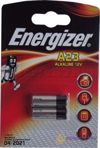 Baterie Energizer Alkaline A23 E23A 12V (2) Baterie Energizer Alkaline A23 E23A 12V (2)