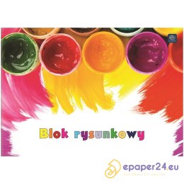 Blok rysunkowy Interdruk A3/20k biały