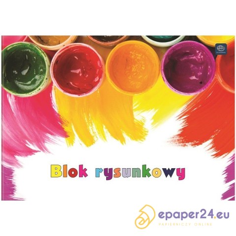 Blok rysunkowy Interdruk A3/20k biały Blok rysunkowy Interdruk A3/20k biały