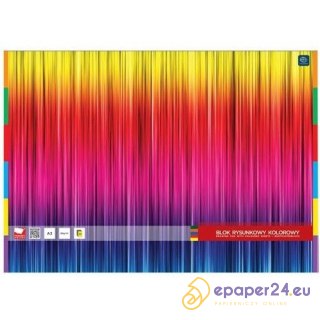 Blok rysunkowy Interdruk A3/20k kolorowy