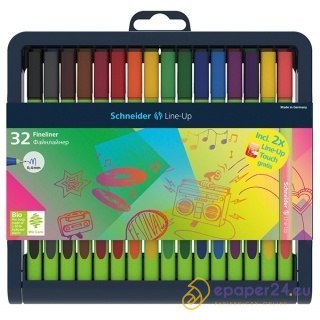 Cienkopisy Schneider Line-Up Touch 0.4mm 32 kolory Cienkopisy Schneider Line-Up Touch 0.4mm 32 kolory