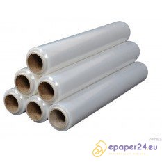 FOLIA STRETCH RĘCZNA 23µm/200m PRZEZROCZYSTA