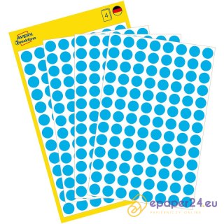 KÓŁKA AVERY śr.8mm TRWAŁE NIEBIESKIE (4*104)