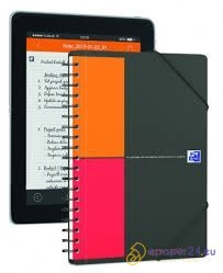 KOŁONOTATNIK OXFORD MEETINGBOOK B5/80K KRATKA