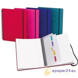 KOŁONOTATNIK OXFORD MULTITASKER A5+/60K LINIA