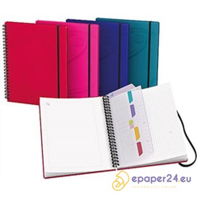 KOŁONOTATNIK OXFORD MULTITASKER A5+/60K LINIA KOŁONOTATNIK OXFORD MULTITASKER A5+/60K LINIA