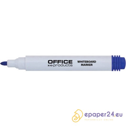 Marker do tablic Office Products niebieski Marker do tablic Office Products niebieski