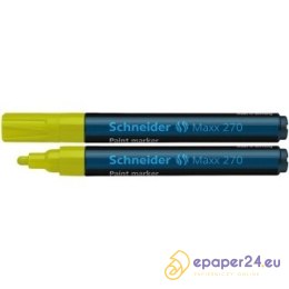 Marker olejowy Schneider Maxx 270 żółty