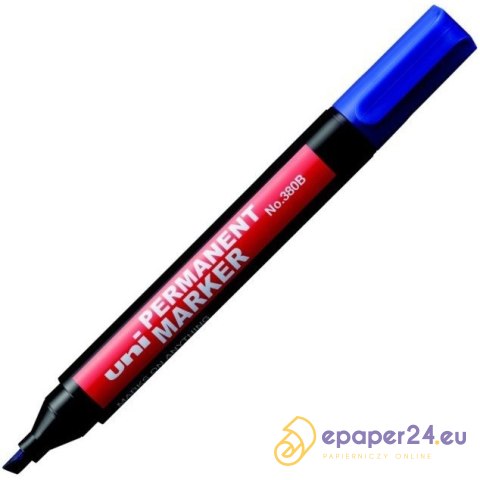 MARKER PERMANENTNY UNI No.380B NIEBIESKI MARKER PERMANENTNY UNI No.380B NIEBIESKI