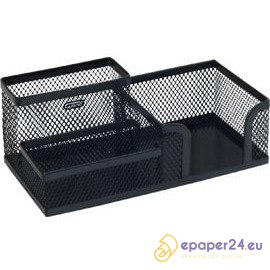 METALOWY PRZYBORNIK NA BIURKO CZARNY METALOWY PRZYBORNIK NA BIURKO CZARNY