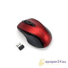 Mysz Kensington Pro Fit czarno-czerwona