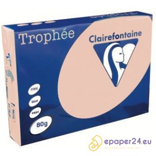Papier Trophee A4/80g łososiowy (500)