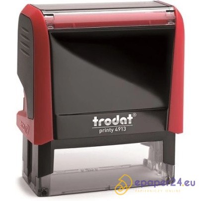 PIECZĄTKA TRODAT PRINTY 4913 CZERWONA PIECZĄTKA TRODAT PRINTY 4913 CZERWONA