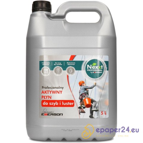 Płyn Nexxt 5L (do szyb i luster) Płyn Nexxt 5L (do szyb i luster)