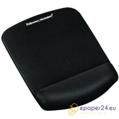 PODKŁADKA POD MYSZ FELLOWES Microban PlushTouch CZARNA PODKŁADKA POD MYSZ FELLOWES Microban PlushTouch CZARNA