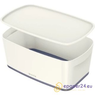 POJEMNIK LEITZ MyBOX 318x128x191mm BIAŁO-SZARY