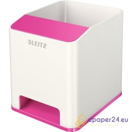 POJEMNIK NA DŁUGOPISY LEITZ WOW RÓŻOWY