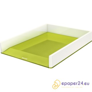 PÓŁKA NA DOKUMENTY LEITZ WOW BIAŁO-ZIELONA