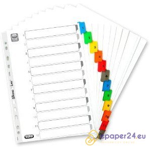 PRZEKŁADKI MYLAR ELBA A4 1-12 PRZEKŁADKI MYLAR ELBA A4 1-12