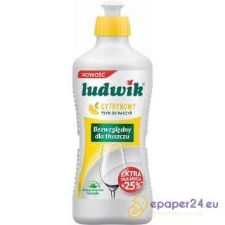 Płyn do naczyń Ludwik 450ml Cytryna