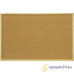 TABLICA KORKOWA 80*60cm RAMA DREWNIANA