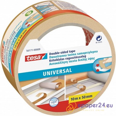 TAŚMA DWUSTRONNA TESA 50mm*10m TAŚMA DWUSTRONNA TESA 50mm*10m