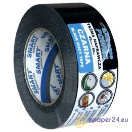 TAŚMA NAPRAWCZA SMART DUCT 48mm*50m CZARNA TAŚMA NAPRAWCZA SMART DUCT 48mm*50m CZARNA