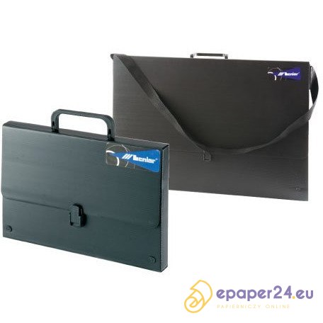 Teczka na rysunki B3 520x365x30mm Leniar Teczka na rysunki B3 520x365x30mm Leniar