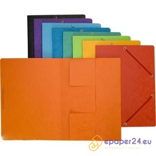 TECZKA PRESZPANOWA Z GUMKĄ BANTEX A4 JASNOZIELONA