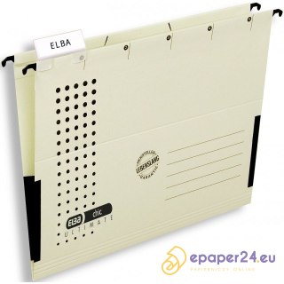 TECZKA ZAWIESZANA ELBA A4 Z BOKAMI KREMOWA