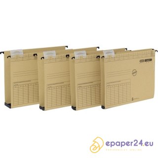 TECZKA ZAWIESZANA ELBA A4/2cm BRĄZOWA