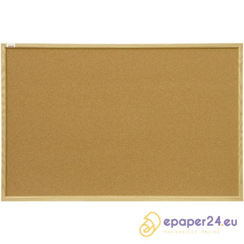Tablica korkowa MemoBe 90x60cm rama drewniana Tablica korkowa MemoBe 90x60cm rama drewniana