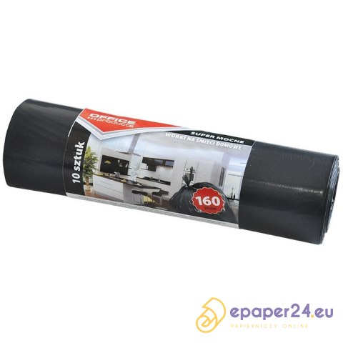 WORKI NA ŚMIECI BKF 160L LDPE (10) WORKI NA ŚMIECI BKF 160L LDPE (10)