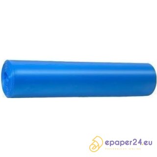 WORKI NA ŚMIECI BKF 60L LDPE NIEBIESKIE (50)