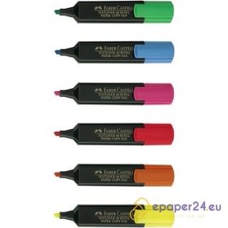 ZAKREŚLACZ FABER-CASTELL 48 CZERWONY