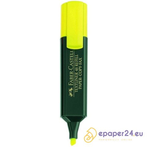 ZAKREŚLACZ FABER-CASTELL 48 ŻÓŁTY ZAKREŚLACZ FABER-CASTELL 48 ŻÓŁTY