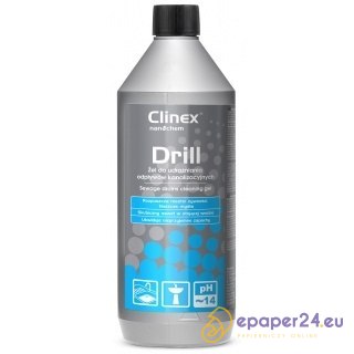 Żel Clinex 1L Drill (do udrażniania odpływów kanalizacyjnych) Żel Clinex 1L Drill (do udrażniania odpływów kanalizacyjnych)