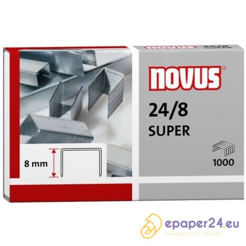 ZSZYWKI NOVUS 24/8 SUPER (1000) ZSZYWKI NOVUS 24/8 SUPER (1000)