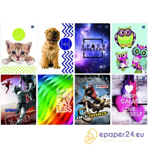 Zeszyt Interdruk UV A5/16k gładki Zeszyt Interdruk UV A5/16k gładki
