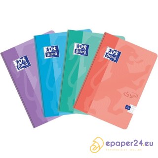 Brulion Oxford Touch Pastel A5/96k kratka