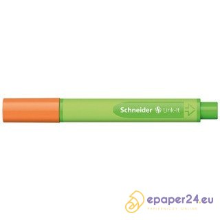 Cienkopis Schneider Link-It 0.4mm pomarańczowy Cienkopis Schneider Link-It 0.4mm pomarańczowy