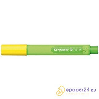 Cienkopis Schneider Link-It 0.4mm żółty