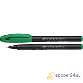 Cienkopis Schneider Topliner 967 0.4mm zielony Cienkopis Schneider Topliner 967 0.4mm zielony